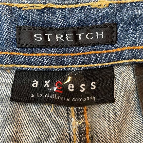 VINTAGE AXCESS BOHO EMBROIDERED WESTERN BOHEMIAN MINI SKIRT BLUE 14 - Picture 5 of 9